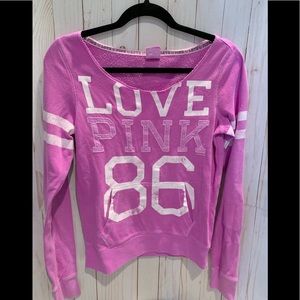 PINK long sleeve sweatshirt